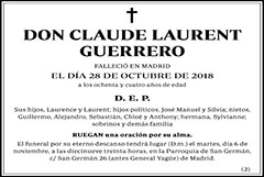 Claude Laurent Guerrero